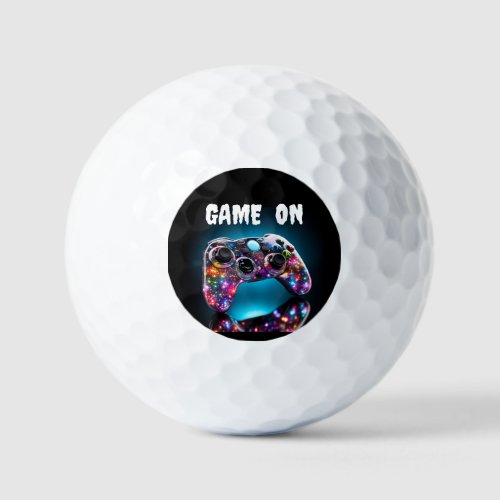 Game On Vibrant  Golf Balls