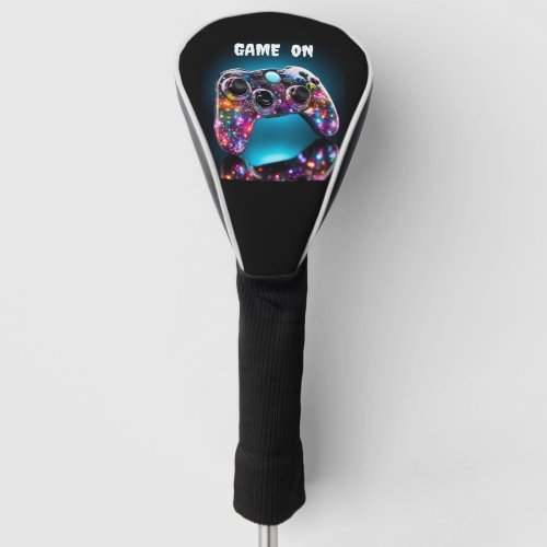 Game On Vibrant  Golf Head Cover