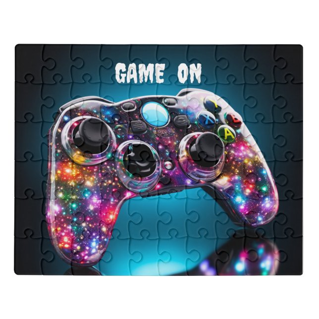  Game On Vibrant Remote  Jigsaw Puzzle (Puzzle Horizontal)