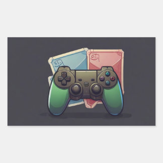 Game On: Video Joypad Sticker Design