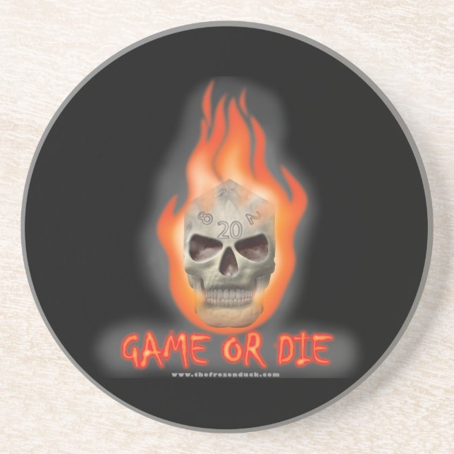 Game or Die Coaster (Front)