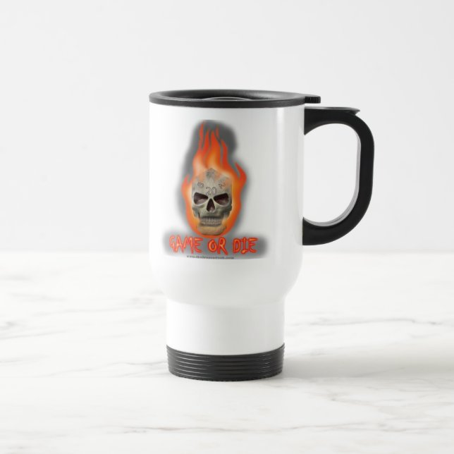 Game or Die Travel Mug (Right)