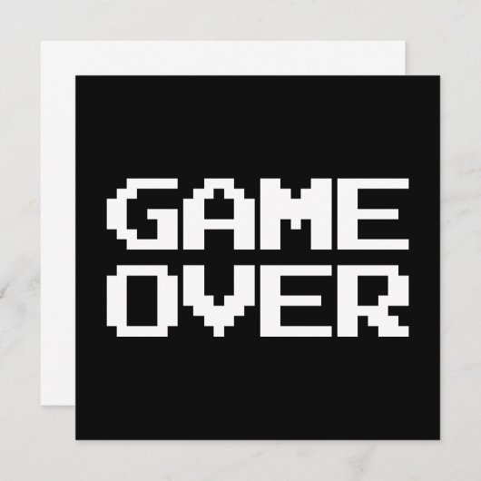 Game Over (Front/Back)
