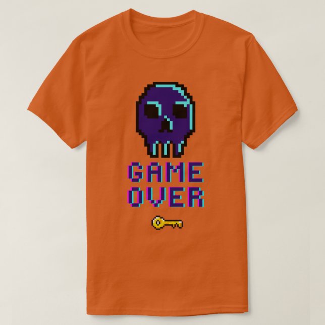 Game Over16 T-Shirt (Design Front)