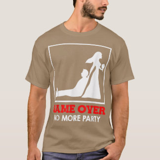 Game Over - Bride and Groom Wedding  T-Shirt