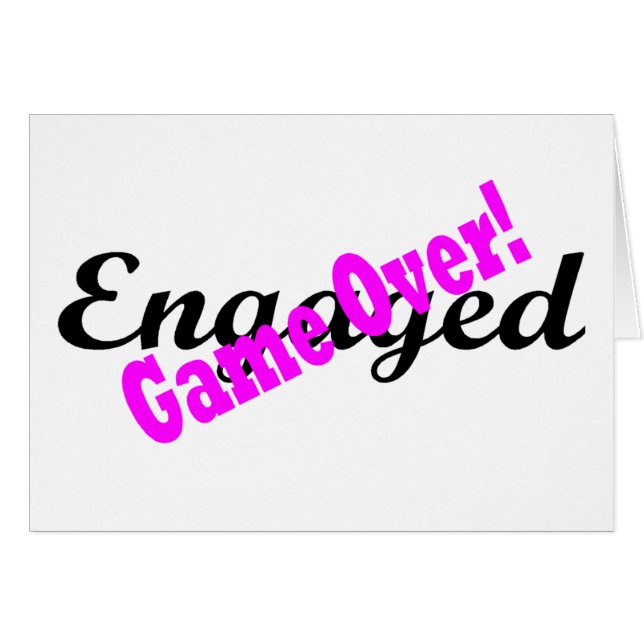 Game Over Cards (Front Horizontal)