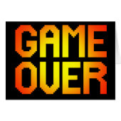 GAME OVER CARDS (Front Horizontal)