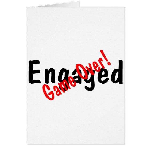 Game Over Cards (Front)