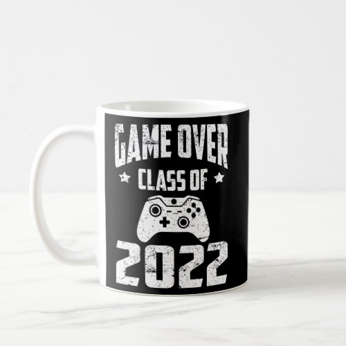 Game Over Class Of 2022 Senior Graduation Gamer Vi Coffee Mug