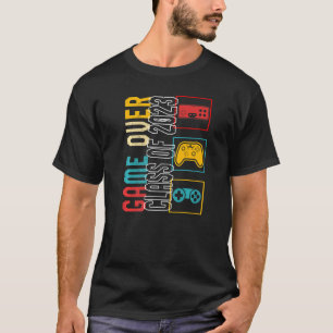 Game Over Class Of 2023 Video Games Teacher Gamer T-Shirt