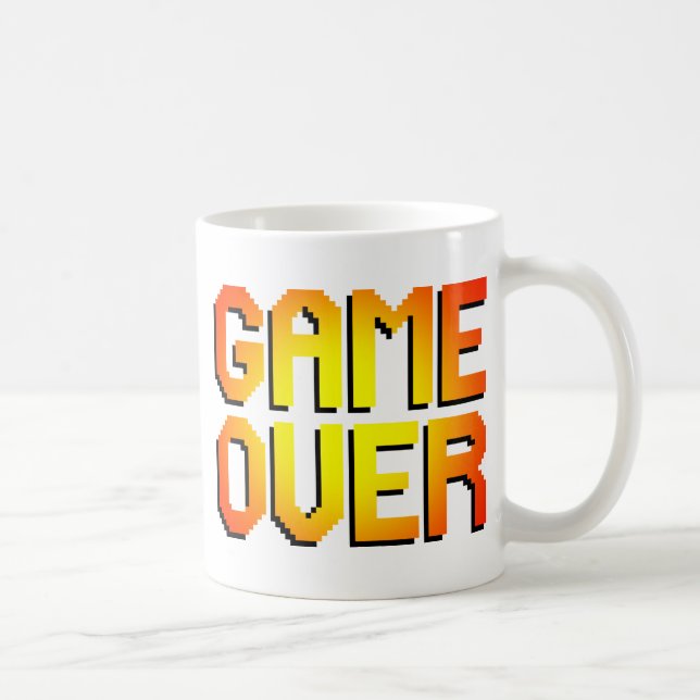 GAME OVER COFFEE MUG (Right)