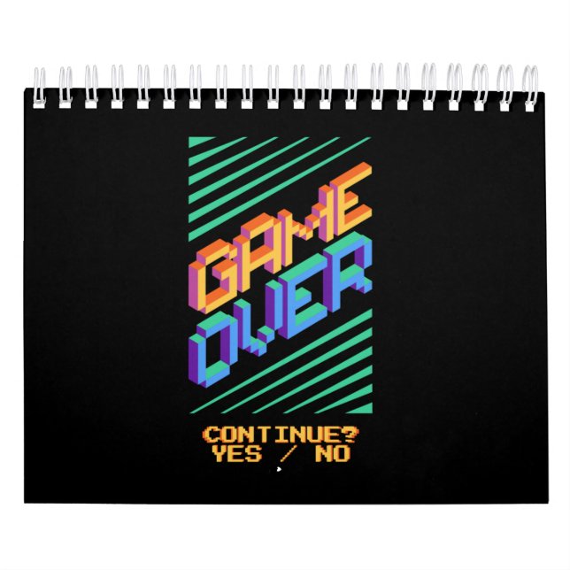 GAME OVER Continue YES  NO Calendar (Cover)