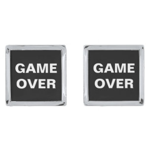 Game Over Cufflinks