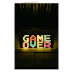 Game Over Cute Simple Pixel Art Pixel Arts Easy De Card