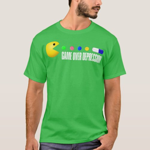 GAME OVER DEPRESSION T_Shirt