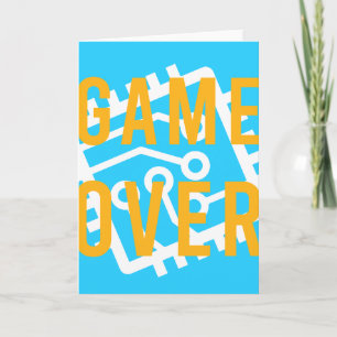 Game Over Digital Circuit Card