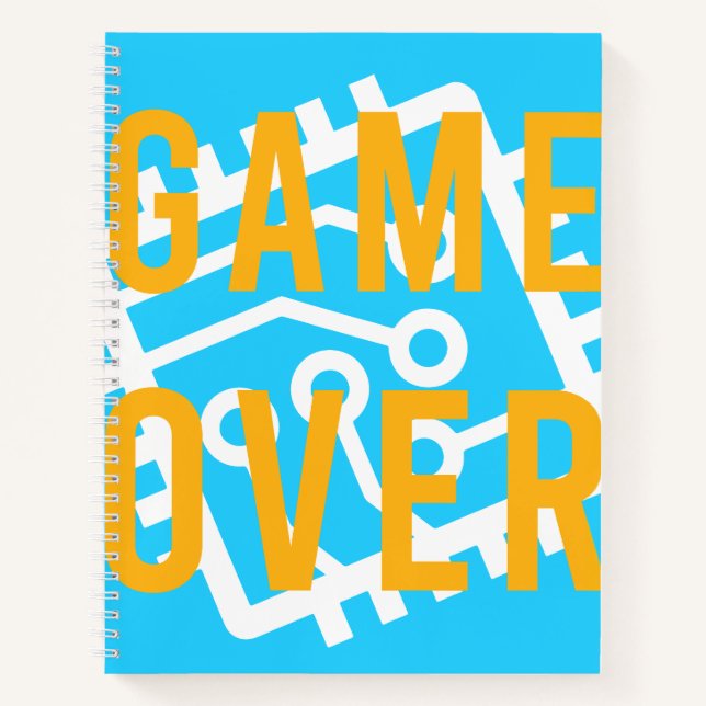 Game Over Digital Circuit Notebook (Front)