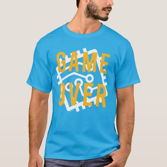 Game Over Digital Circuit T-Shirt (Front)