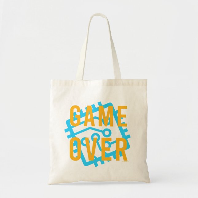 Game Over Digital Circuit Tote Bag (Front)