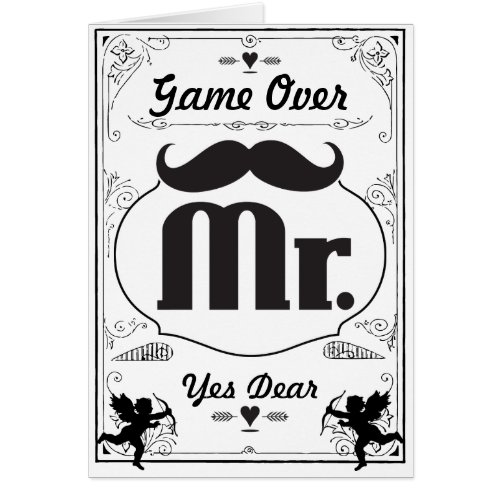 Game Over Funny Bachelor Party Invitations