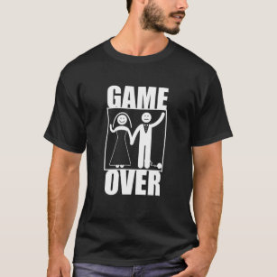 Marriage Game Over T-shirt Tees Bachelor Party - Marriage - Mens - T-shirt  – Textual Tees