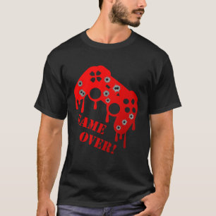 Game Over Gamer Player Console Video Games Player T-Shirt