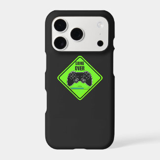 Game Over  Green iPhone Case