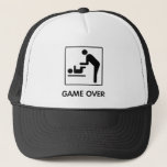 Game Over Hat at Zazzle