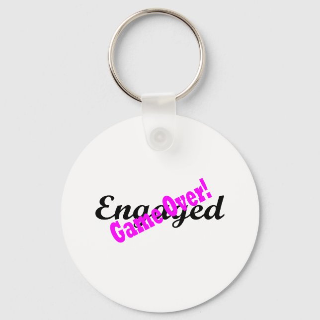 Game Over Keychain (Front)