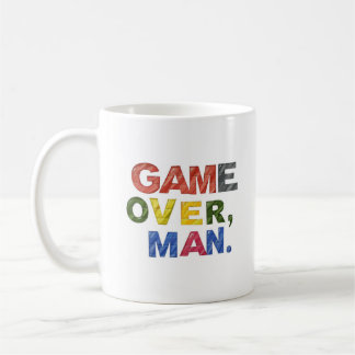 Game Over, Man Coffee Mug