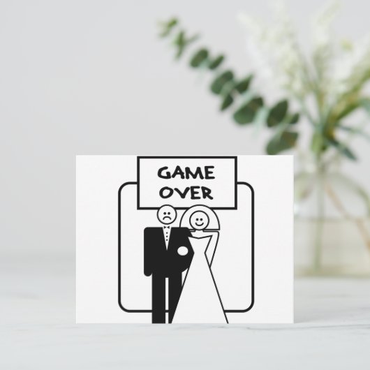"Game Over" marriage (Standing Front)