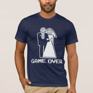 Game Over Marriage Game Over Funny tshirt