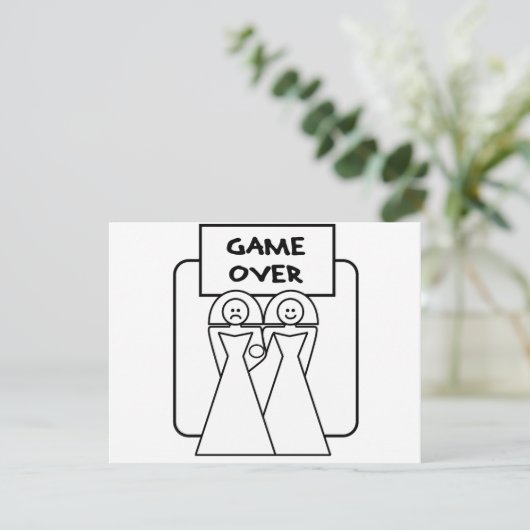 "Game Over" Marriage (Homosexual) (Standing Front)
