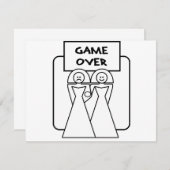 "Game Over" Marriage (Homosexual) (Front/Back)