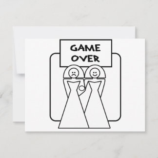 "Game Over" Marriage (Homosexual)