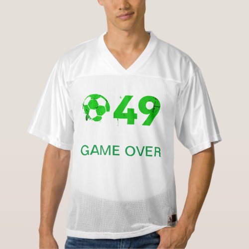 Game Over Mens Football Jersey
