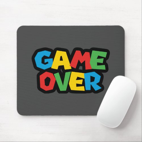 Game Over Mouse Pad