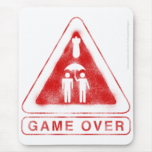Game Over Mouse Pad (Front)