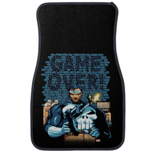 Game Over Punisher Video Game Sprite Screen Car Floor Mat