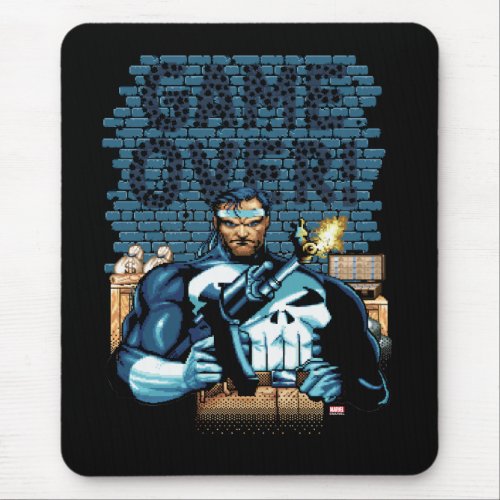 Game Over Punisher Video Game Sprite Screen Mouse Pad