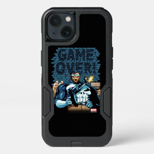 Game Over Punisher Video Game Sprite Screen iPhone 13 Case