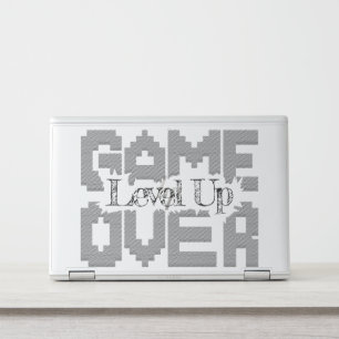 Game Over: Restore Old-School Fun, Level Up Today HP Laptop Skin