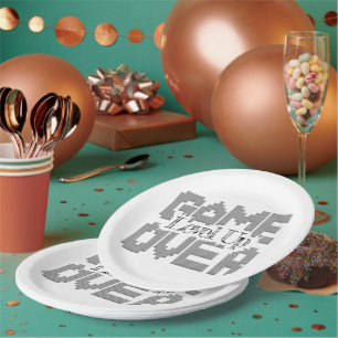 Game Over: Restore Old-School Fun, Level Up Today Paper Plates