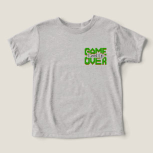Game Over: Restore Old-School Fun, Level Up Today Toddler T-shirt