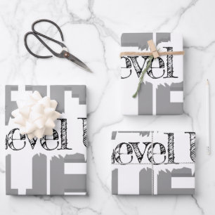 Game Over: Restore Old-School Fun, Level Up Today Wrapping Paper Sheets