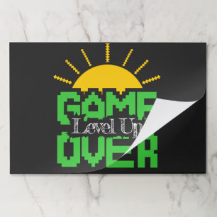 Game Over: Revive Old Games, Level Up Your Game Paper Pad
