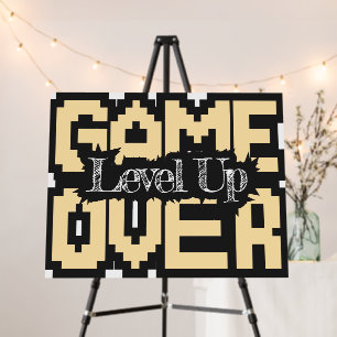 Game Over, Revive Vintage Classics and Level Up Foam Board