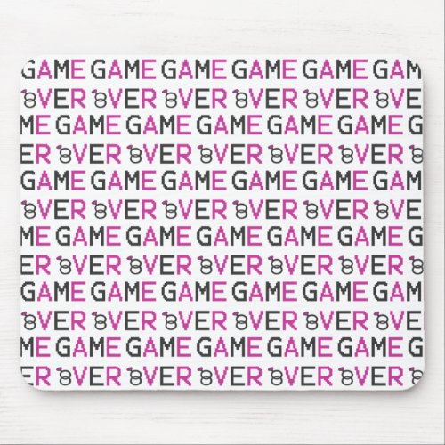 Game over ring wedding T_Shirt Tote Bag Mouse Pad