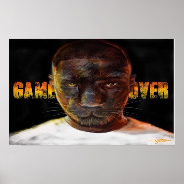 game over santan dave poster (Front)