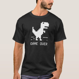 Game Over  Sarcastic Humor Internet Went Down T-Shirt